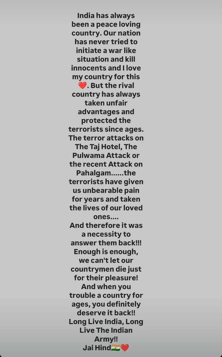 Jai Hind 🇮🇳
#IndiaPakistanWar