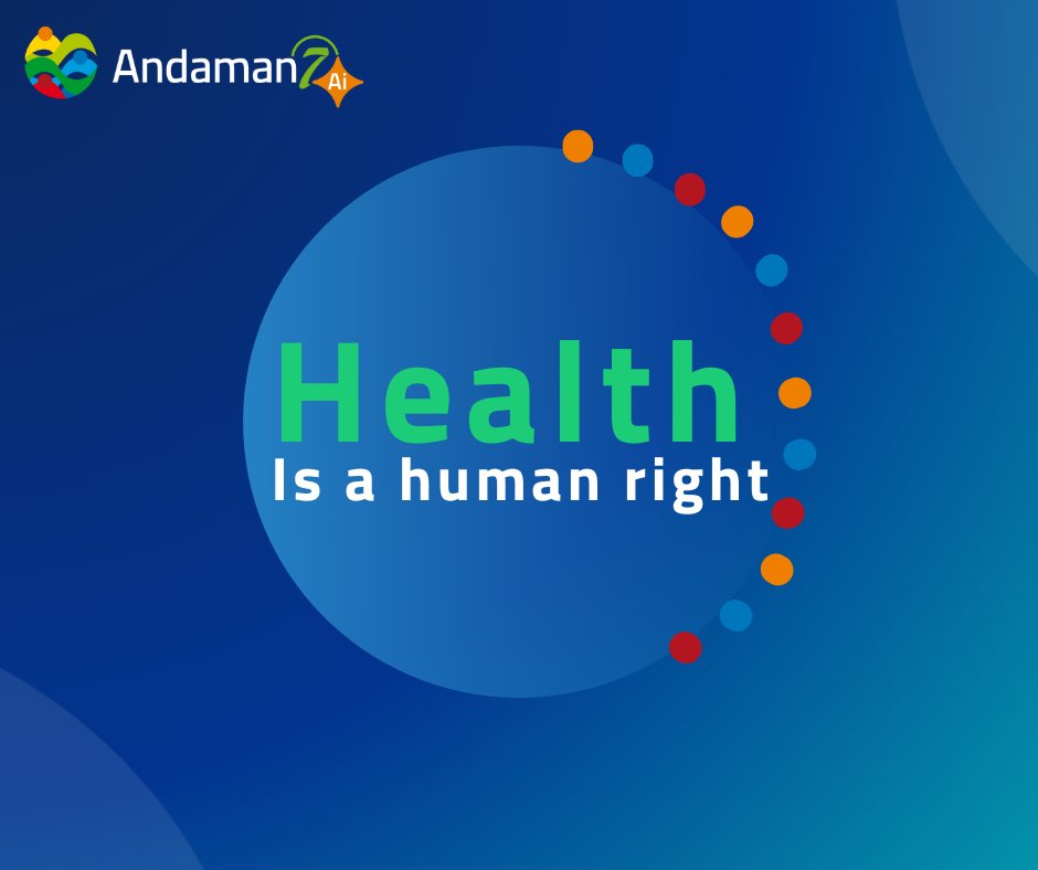 Andaman7 - our vision 🌟

"Everyone has the right to good health and well-being, for themselves and their family."" 
– Article 25, Universal Declaration of Human Rights

Download the app to take control of your health! 💙
andaman7.com