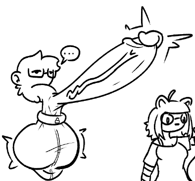 lil freak kept making a mess so we had to lock him up