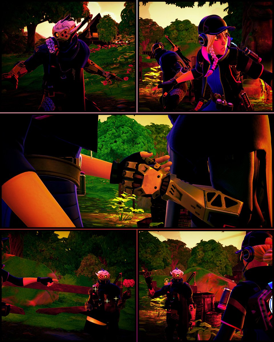 TrollBit_XD's tweet image. Torin and Kondor spending dating time💜🖤
#Fortnite #Fortography #FortniteArt #FortniteGalacticBattle