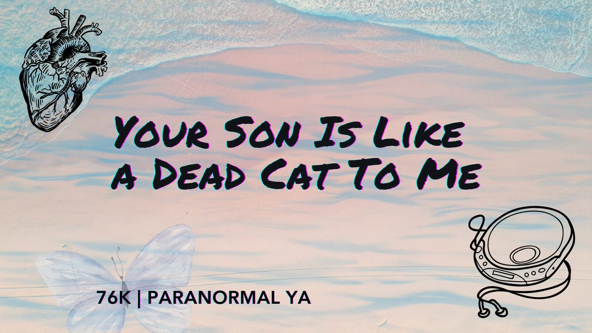 l_a_winter's tweet image. A young heart transplant survivor falls in love with the ghost of their donor.
🦋Gender-ambiguous first person POV
👻 ghosts💿 mix CDs🌴a dreamy, beachy setting
🫀Set in 2003
#agentguide #questpit #YA #Q #paranormal #paranormalromance