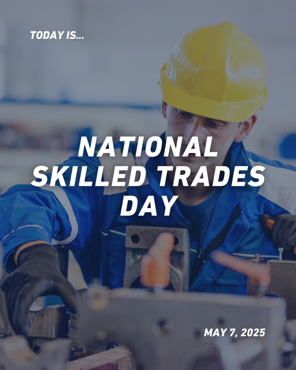 Today we celebrate the carpenters, HVAC technicians, welders, electricians, plumbers and every tradesperson who keeps our world running smoothly. Thank you for all that you do!

To learn more about our Skilled Trades programs, click the link below! 👇

🔗 bit.ly/3Q9ZaR4