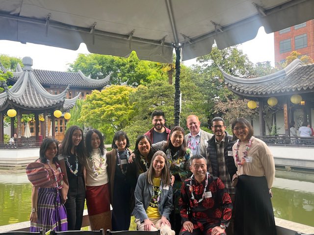 Spent my Saturday attending the Rise Against Hate event at Lan Su Chinese Garden. I enjoyed catching up with community members &amp; business leaders committed to standing up against hate and revitalizing the neighborhood.
