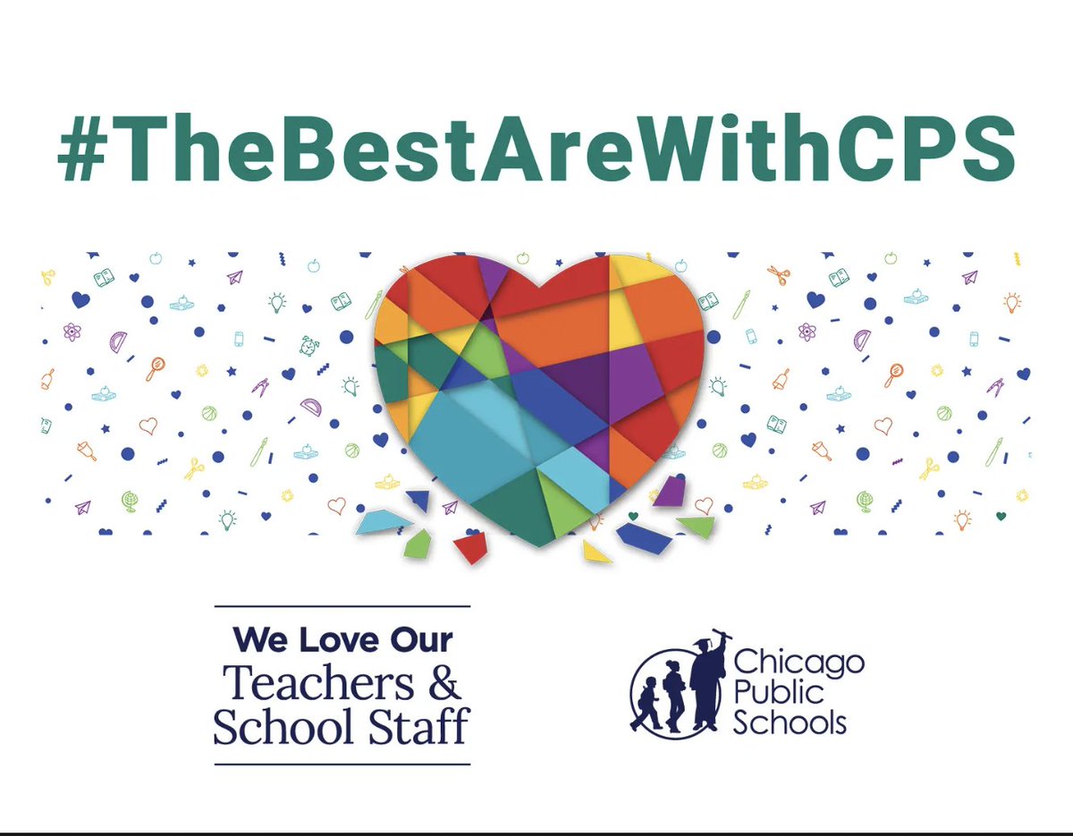 TandL_CPS's tweet image. We love our teachers and school staff — not just this week, but every single day. 💛🍎  #TheBestAreWithCPS 💪✨Take a moment to tell a teacher or staff how much you appreciate them.
{English}
drive.google.com/file/d/1NfnmWk…
{Spanish}
drive.google.com/file/d/1rDl0_l…
@ChiPubSchools @TandL_CPS