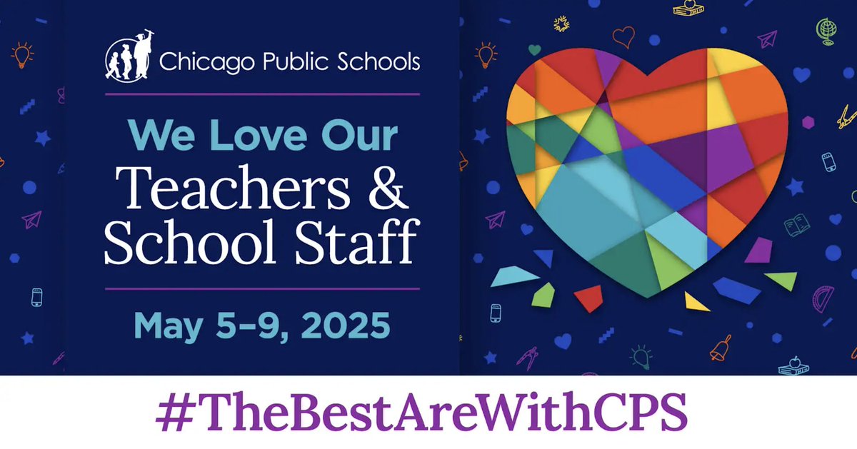 TandL_CPS's tweet image. We love our teachers and school staff — not just this week, but every single day. 💛🍎  #TheBestAreWithCPS 💪✨Take a moment to tell a teacher or staff how much you appreciate them.
{English}
drive.google.com/file/d/1NfnmWk…
{Spanish}
drive.google.com/file/d/1rDl0_l…
@ChiPubSchools @TandL_CPS