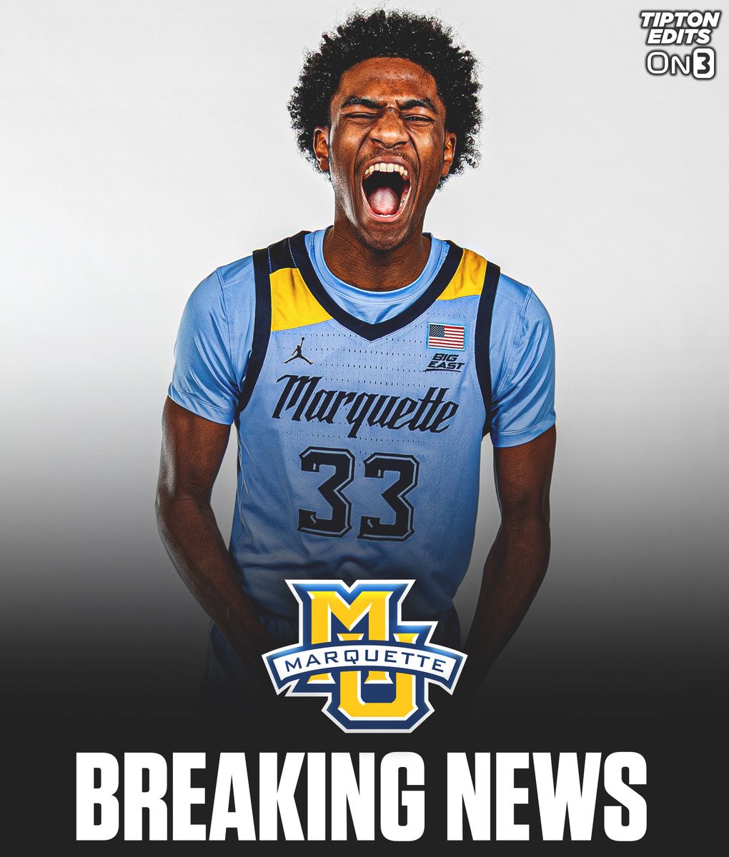 NEWS: 2026 Top-150 recruit Ethan Johnston, a 6-foot-6 wing, has committed to Marquette, he told <a href="/On3sports/">On3</a>. 

Story w/ quotes: on3.com/news/2026-top-…