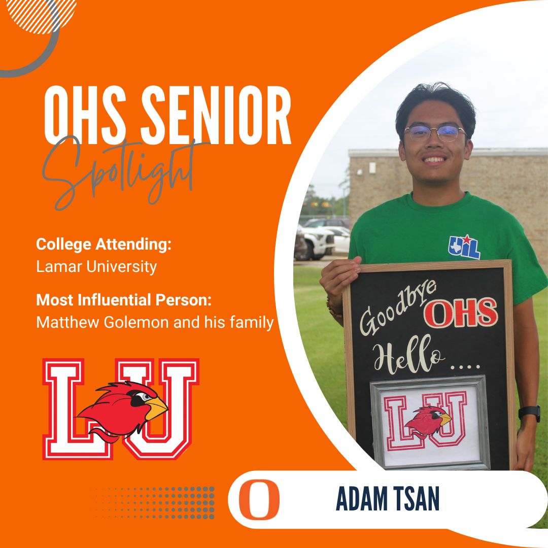 Senior Spotlight - OISD will be featuring our OHS Class of 2025 throughout the remainder of the school year. Congratulations 2025 Seniors!

@lamaruniversity