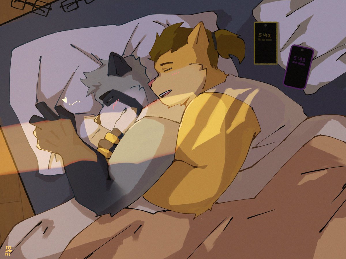 cuddles until we smell like each other