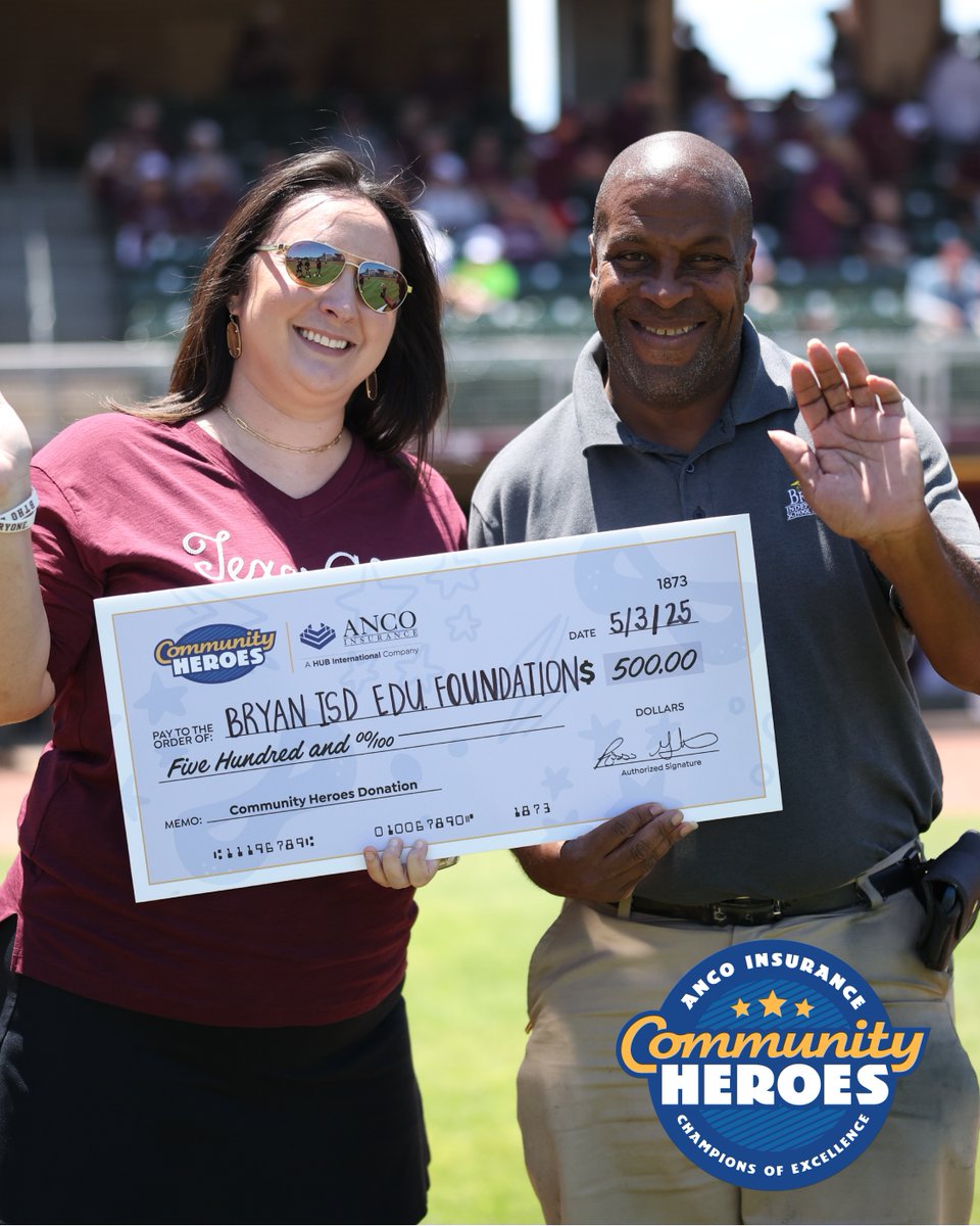 From founding scholarships to mentoring students, Lester Banks has spent 30+ years lifting up the Bryan community. We’re proud to honor him as an ANCO Community Hero! 💙
#BrazosValley #ANCO #CommunityHero #MakeADifference