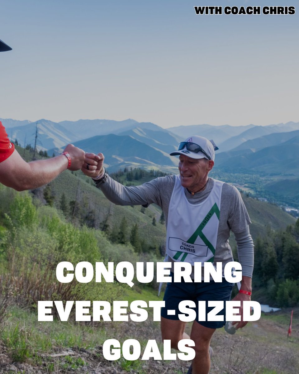 29029official's tweet photo. ⛰️Conquering Everest-Sized Goals: Tips from Coach Chris Hauth

Coach Chris shares, “Take a sheet of paper. Write down every fear or issue that could go wrong on event weekend. Then, write the solution. If you can't plan for it, you shouldn't worry.”

KEEP CLIMBING https://t.co/WsVgyj3O4g
