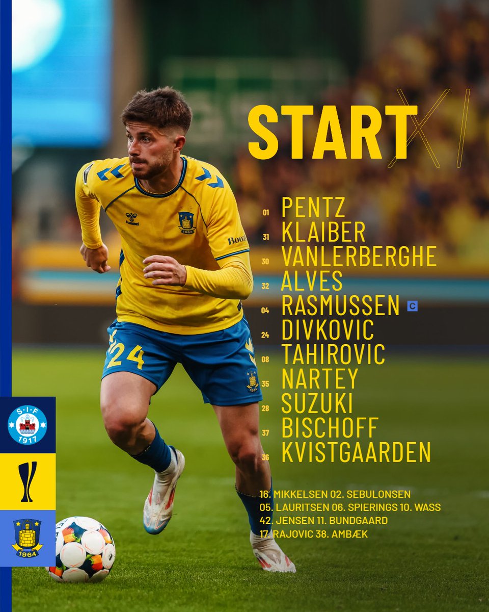 Vores start 𝐗𝐈 til returopgøret i Silkeborg 🟡🔵