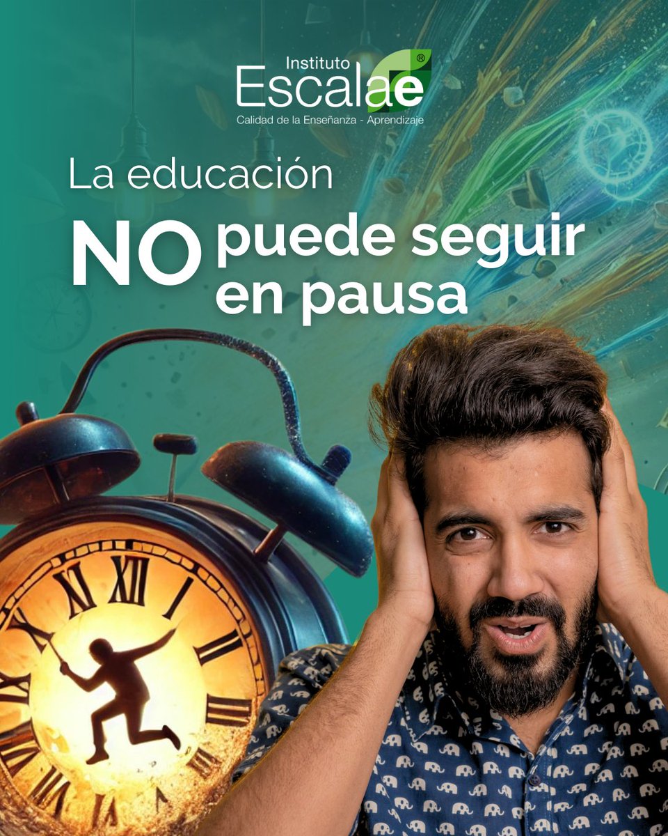 Escalae_Es (@escalae_es) on Twitter photo 📉 Docentes desmotivados, metodologías obsoletas y estudiantes desconectados… La educación no puede seguir en pausa.
Contáctanos: escalae.org/contacta/
📩 info@escalae.org
🌐 escalae.org
#TransformaciónEducativa #CambioSistémico 📉 Docentes desmotivados, metodologías obsoletas y estudiantes desconectados… La educación no puede seguir en pausa.
Contáctanos: escalae.org/contacta/
📩 info@escalae.org
🌐 escalae.org
#TransformaciónEducativa #CambioSistémico