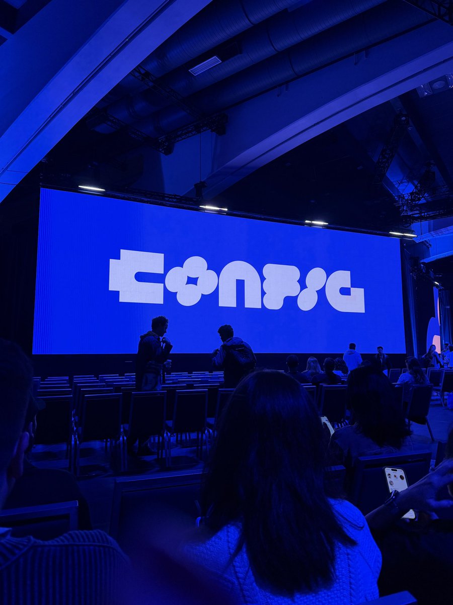 #config25 Waiting for the keynote
