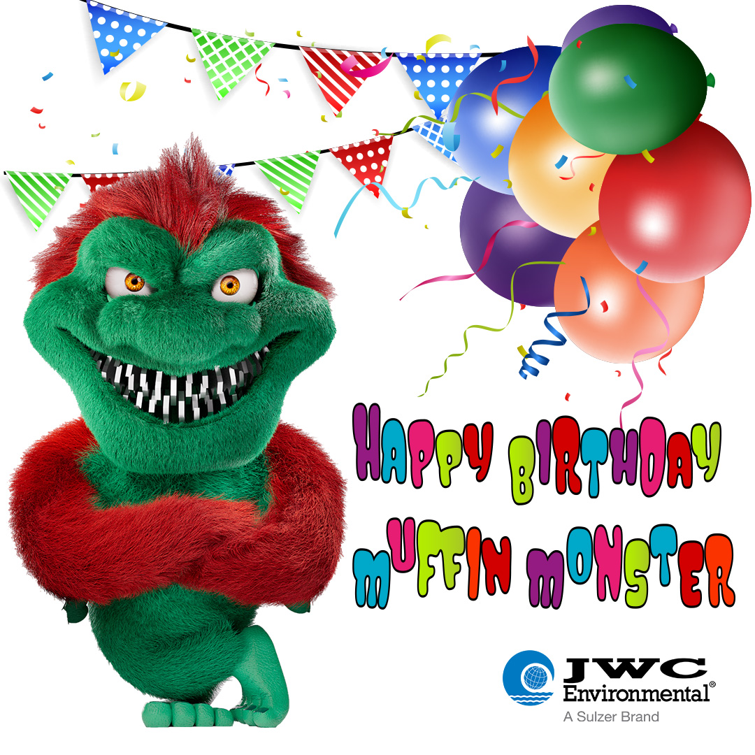 Happy Birthday to our favorite green Monster, Muffy!