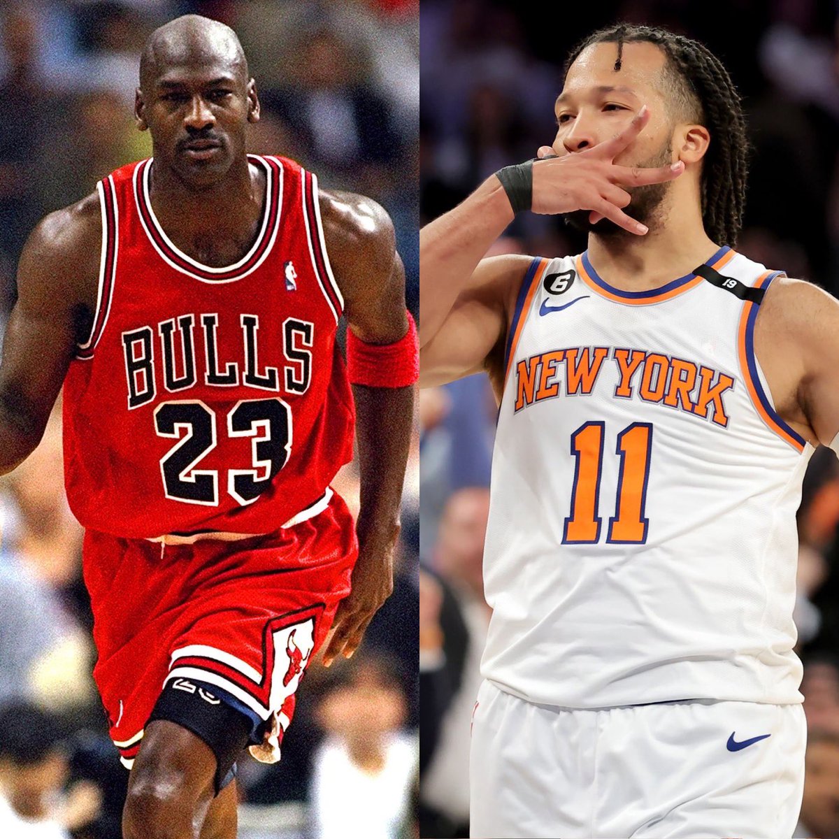 Jalen Brunson is the 1st NBA Player since Michael Jordan to record the following numbers in the first 7 games of a playoff run:

• 200+ PTS
• 50+ AST
• 43%+ FG
• 20 or less TOV