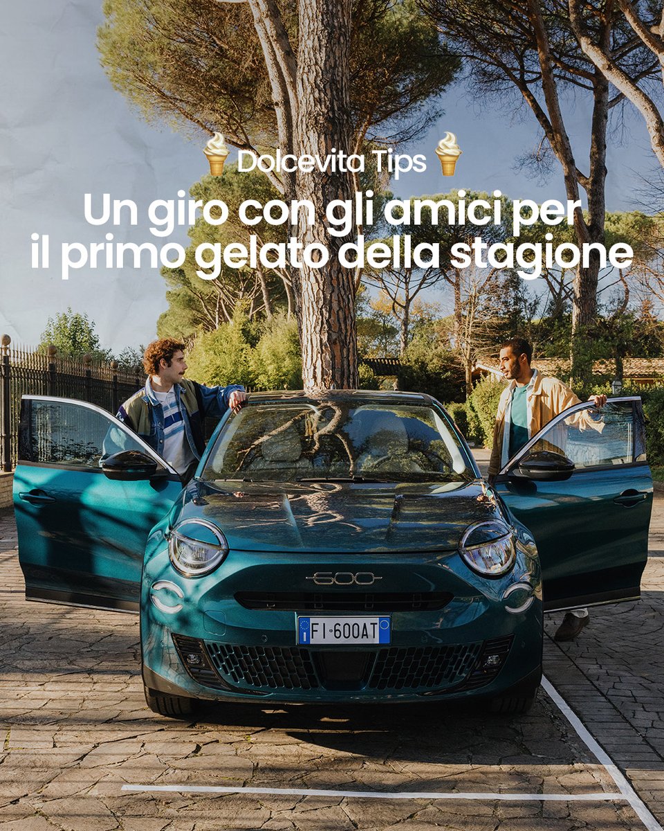Cos’è per te la Dolce Vita?
Un’auto, una giornata di sole e un gelato da condividere con gli amici. 🍦

Hai altri #dolcevitatips? Scrivili nei commenti!

#fiat #600 #Fiat600 #dolcevitatips
