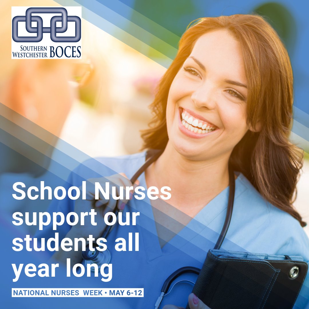May 6-12 is National Nurses Week. We thank and honor the School Nurses who support our students, staff and programs across our BOCES all year long.