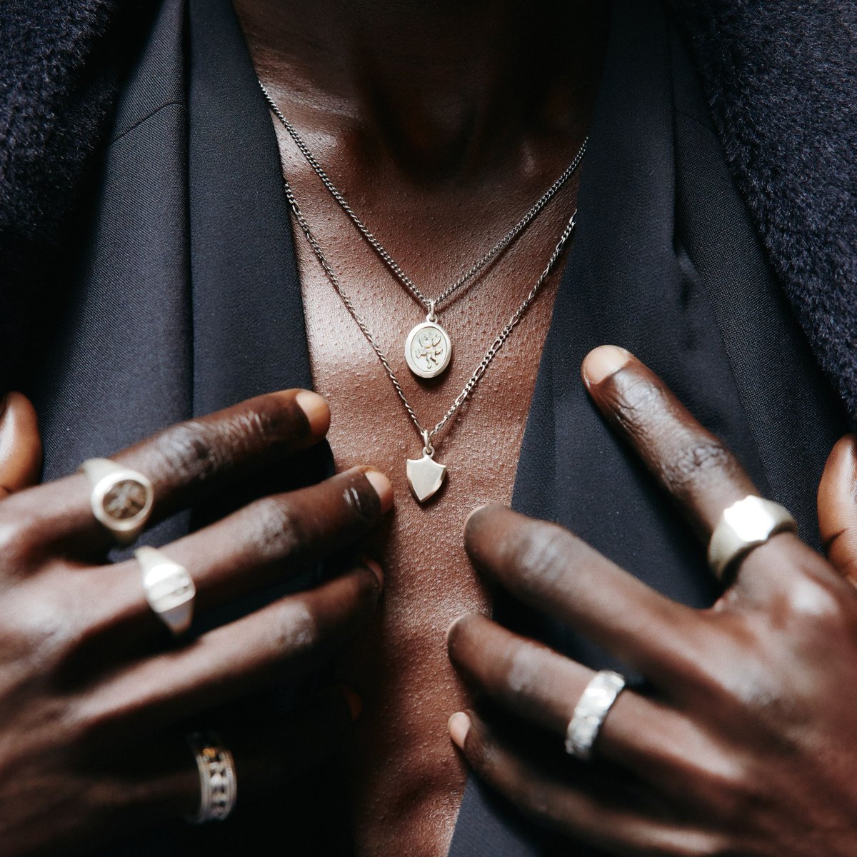 The art is in the details - Cherub Cameos in sterling silver #SergeDeNimes