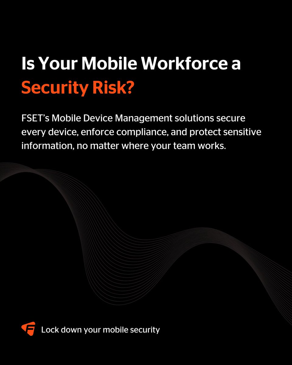 Managing mobile devices is essential for maintaining enterprise mobility and ensuring data security. Our Mobile Device Management (MDM) solution is designed to address these needs by controlling how users access and share company information.

fset.inc/mobile-device-…