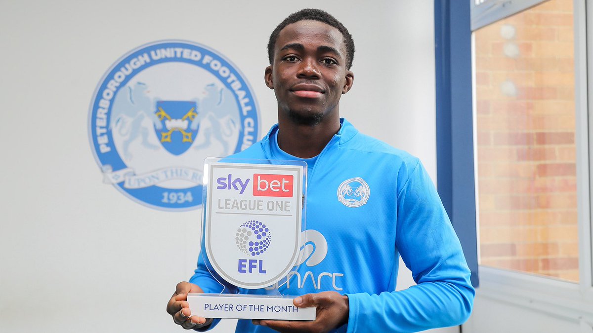 efl64319's tweet photo. Any English clubs hoping to sign Kwame Poku will have to pay Peterborough a reported £6M compensation fee, interested clubs are Birmingham, Stoke city, Millwall and Southampton. #Pufc #SCFC #MillwallFC #SaintsFC #BCFC https://t.co/Otdunfcfsr