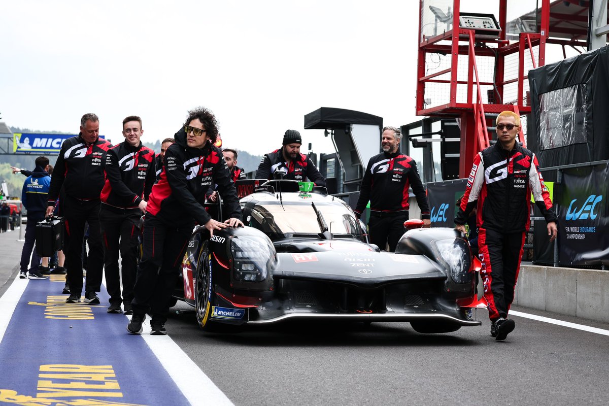 Prep day at Spa done and dusted! Ready to hit the track tomorrow #ToyotaGazooRacing #6hSpa #WEC