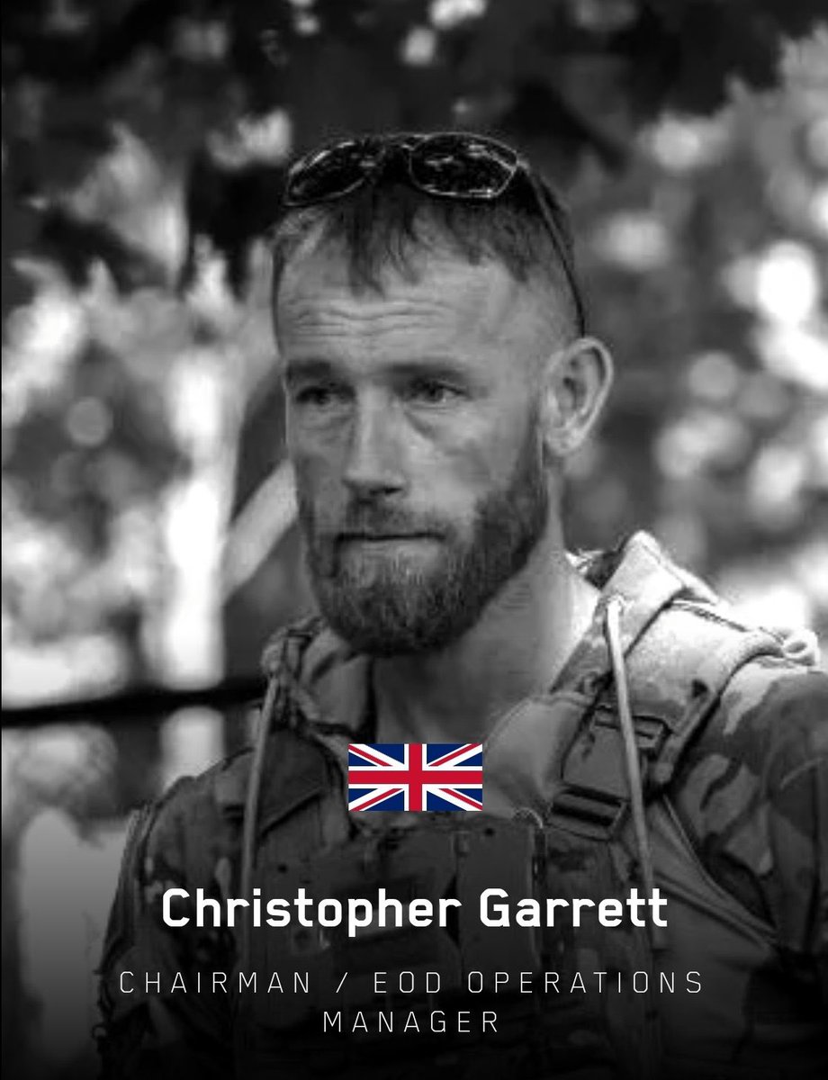 Rest in peace fella 🥲

A fella has fallen!

 <a href="/Swampy_EOD_Ukr/">chris garrett AIExpE MIABTI</a> paid the ultimate price 🥲

Freedom is not free! 

Heroyam slava! 👊🏼🇺🇦

#FallenFella #NAFO