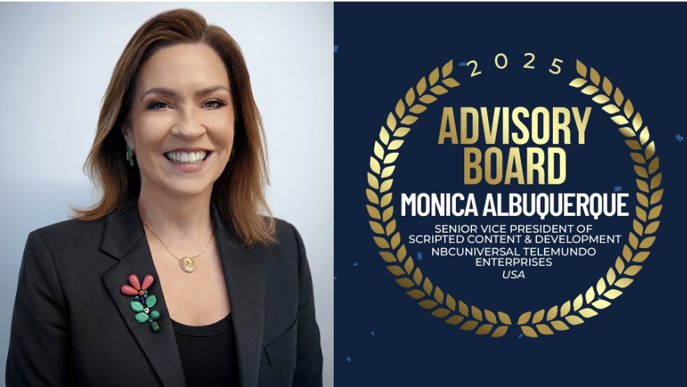 "I'm thrilled to join the NYF TV &amp; Film Awards Advisory Board, a platform that champions storytelling and the visionary minds behind every project...It’s a privilege to honor those shaping our industry’s future and transforming audiences."
–Monica Alburquerque