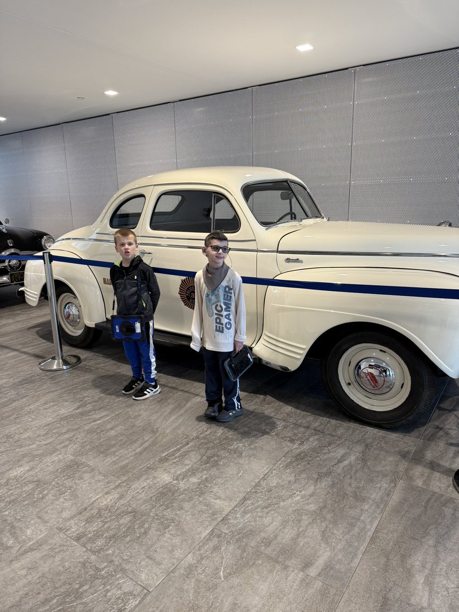 Owen and Max had a great time at the NCPD open house 👮🏻‍♀️🚔🚓🚨