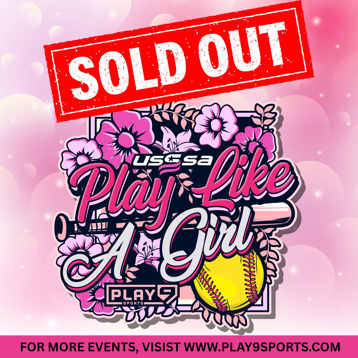 Another Play9 Sports event sold out! 🥎🏆

#Play9WithUs
