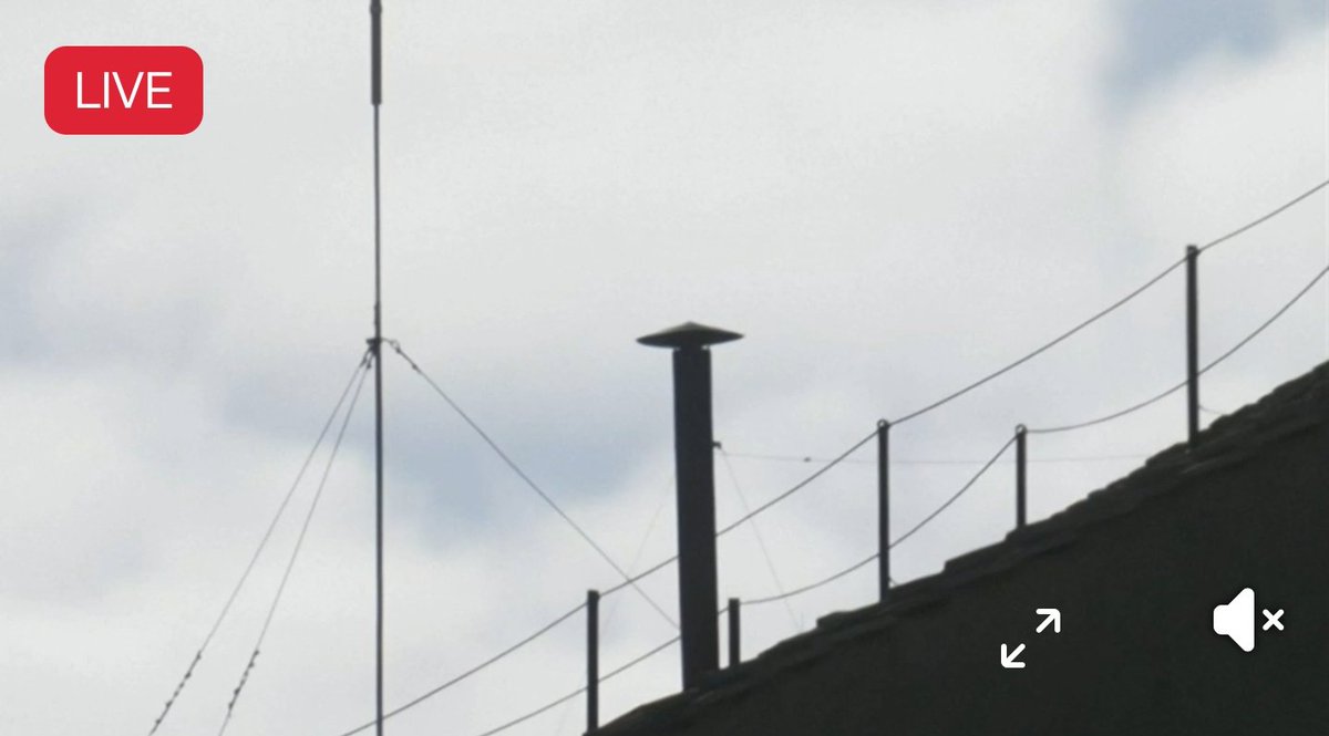 Maybe it's just me...but for as big of a deal as it is to select a Pope, you would think the chimney would be cooler....🤷‍♂️ 💨 #PopeNeedsANewChimney