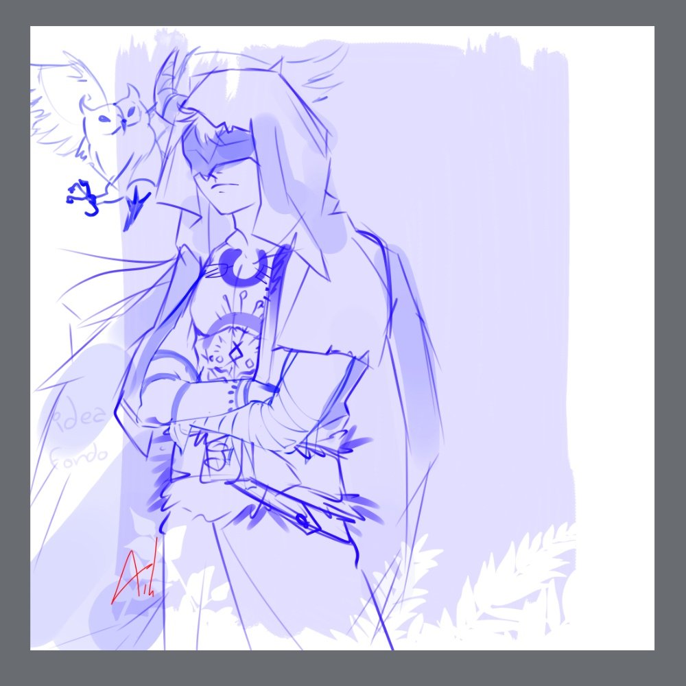 aihrett's tweet image. Preparing a fanart of #IdentityV with a follower 💕(⁠*⁠´⁠ω⁠｀⁠*⁠)