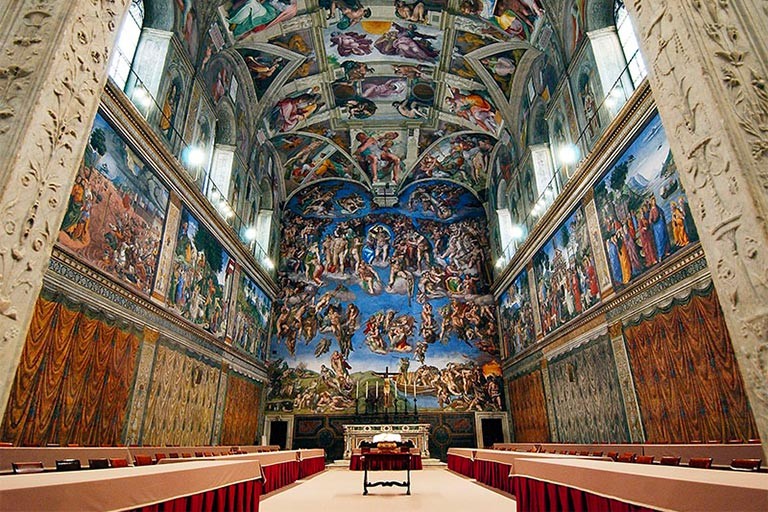 mangiatwittaama's tweet photo. COMUNQUE LA CAPPELLA SISTINA MONUMENTO PIÙ BELLO DEL MONDO 
PROVATE A DIRE NO 😍

#Conclave #Conclave2025 #Zuppi #Tagle #Parolin https://t.co/4pBtSO2omc