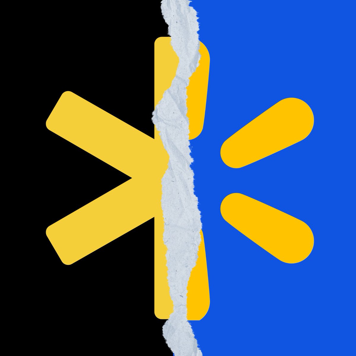 Pixilart - Walmart logo by Xmenlj, image size:1200x1200