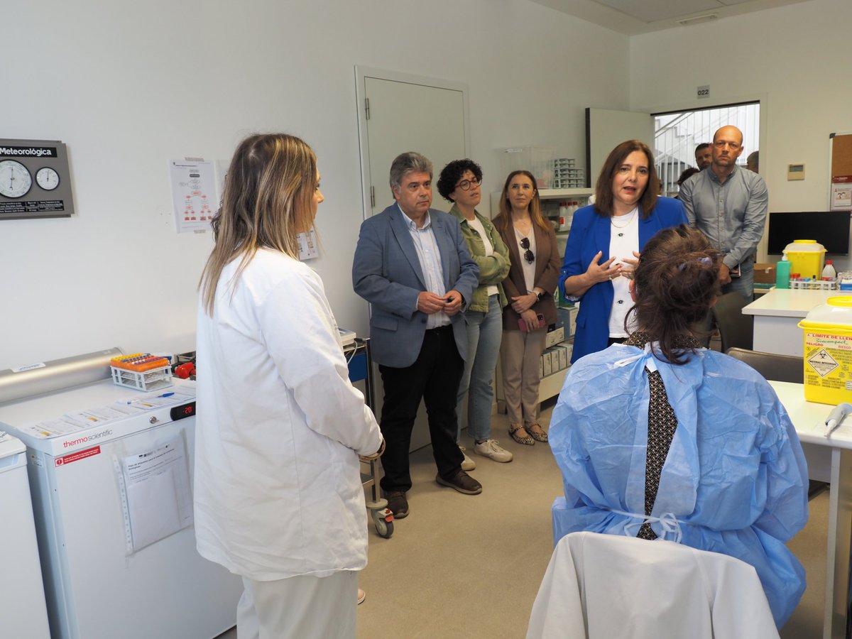 🏥 La consellera de <a href="/SalutGOIB/">Conselleria de Salut</a>, Manuela García, ha visitat avui el centre de salut Torrent de Sant Miquel de sa Pobla per conèixer de primera mà la seva situació.