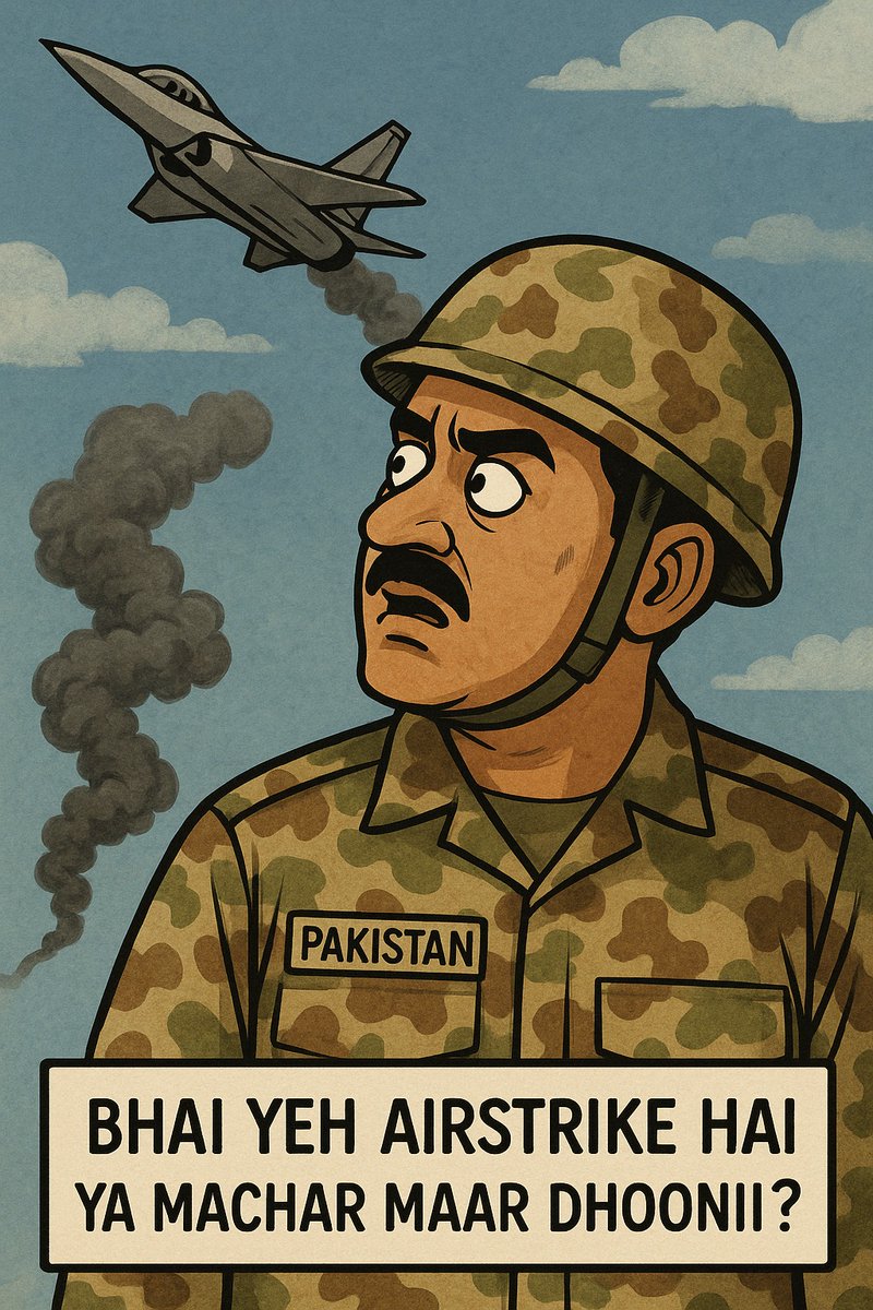 AdmiringMoon_'s tweet image. Big talk in daylight, missile drops at midnight, and a white flag by morning—classic Endian strategy!
#WeStandwithPakArmy
#MyArmyPakArmy
#PickaSide