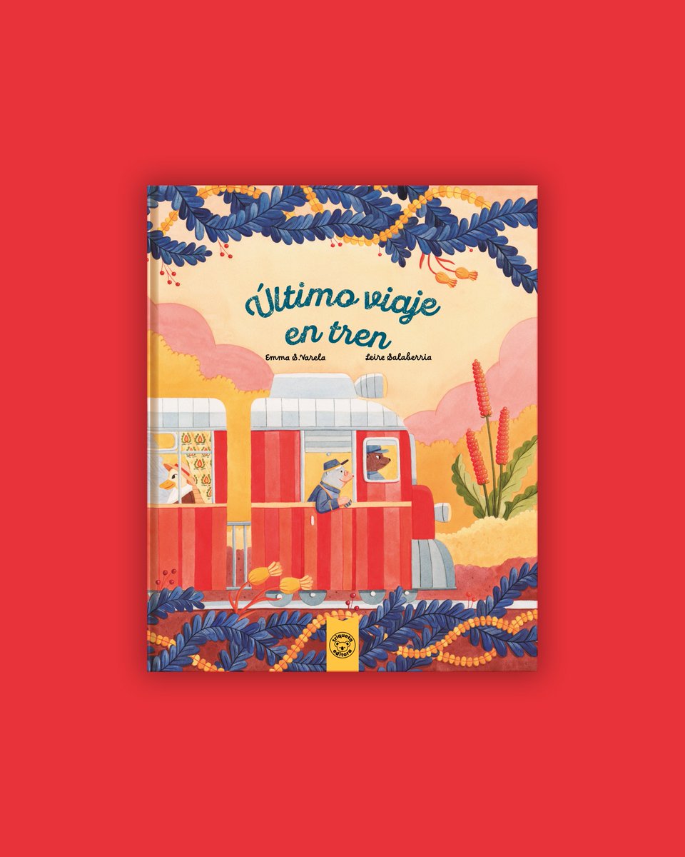 Venimos con novedades primaverales, y es que, «Último viaje en tren» escrito por Emma S. Varela e ilustrado por @leiresalaberria llegará a las librerías el 15 de mayo.