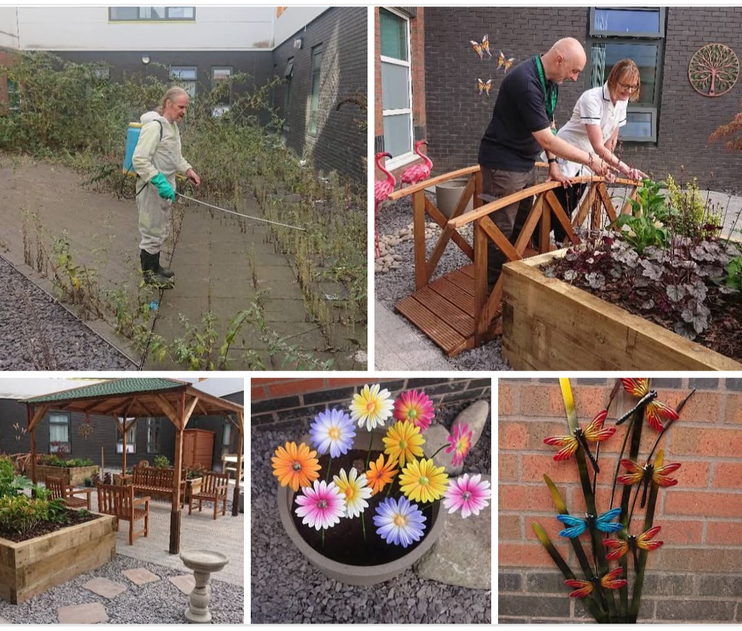 Stockport NHS Charity (@snhscharity) on Twitter photo Our beautiful Therapy Garden for patients <a href="/StockportNHS/">Stockport NHS FT</a> is transforming day by day before our eyes due to the wonderful expertise of Groundwork Greater Manchester 😍
Heartfelt grateful thanks to <a href="/NHSCharities/">NHS Charities Together 💙</a> <a href="/StarbucksUK/">Starbucks UK</a> <a href="/hubbubUK/">Hubbub</a> for all your support ♥️
#GreenerCommunities Our beautiful Therapy Garden for patients <a href="/StockportNHS/">Stockport NHS FT</a> is transforming day by day before our eyes due to the wonderful expertise of Groundwork Greater Manchester 😍
Heartfelt grateful thanks to <a href="/NHSCharities/">NHS Charities Together 💙</a> <a href="/StarbucksUK/">Starbucks UK</a> <a href="/hubbubUK/">Hubbub</a> for all your support ♥️
#GreenerCommunities