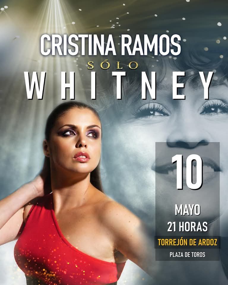 Vanadiss (@vanadiss_es) on Twitter photo Este sábado en la plaza de Toros de Torrejón de Ardoz, Madrid, tenemos la oportunidad de ver el espectáculo “Solo Whitney” dedicado a la gran Diva por una de las mejores voces del panorama musical mundial <a href="/CrisRamosStar/">Cristina Ramos</a> os esperamos! Este sábado en la plaza de Toros de Torrejón de Ardoz, Madrid, tenemos la oportunidad de ver el espectáculo “Solo Whitney” dedicado a la gran Diva por una de las mejores voces del panorama musical mundial <a href="/CrisRamosStar/">Cristina Ramos</a> os esperamos!