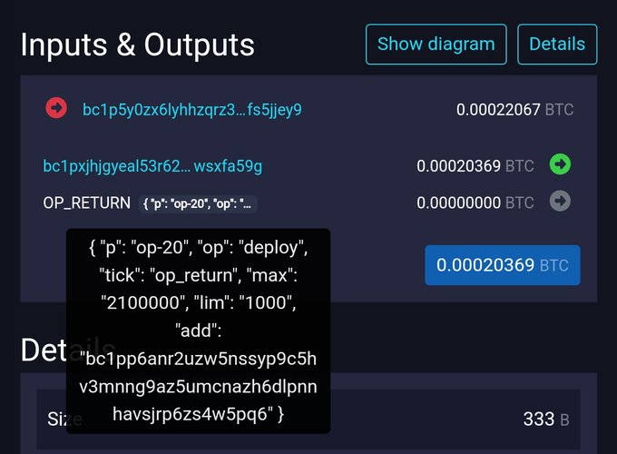 🧵 Temporary Indexing for OP-20 (OP_RETURN)
I have implemented a temporary indexer for the OP-20 protocol based on strict authentication rules. Full analysis below👇

1️⃣ Start indexing from deploy tx
All transactions before this tx are ignored.
🔗 mempool.space/tx/484ccc485c6…

2️⃣ The