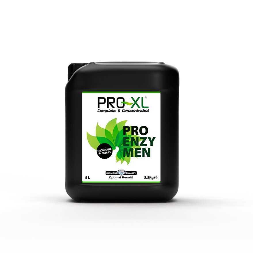🌺 PRO ENZYMEN 🌺
Las enzimas desempeñan un papel clave en el transporte de los nutrientes durante la etapa de floración convirtiendo raíces muertas en energía y proporcionando una mayor oxigenación del agua del sustrato. 
Tamaños:0.5-1L-5L  +⬇️ 
#ProXL #HorticulturaProfesional