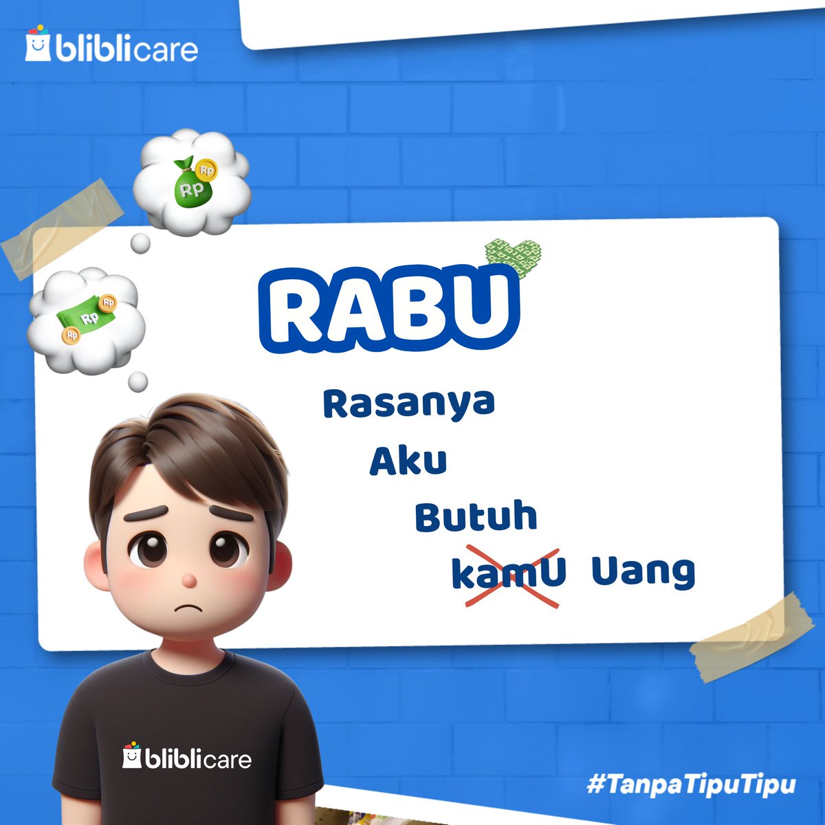 Dulu sih mikirnya butuh kamu biar hidup nggak sepi..
Tapi sekarang kayaknya yang penting rekening ada isi 😩

Kalo kamu lagi butuh apa nih hari ini? Komen di bawah, yuk! 💬

#AdminGalauMulu #MakluminYa #RabuSendu