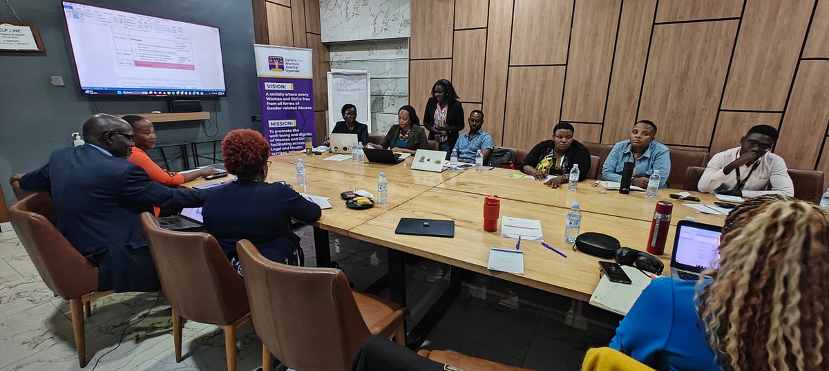 UKPC_UG's tweet photo. Today, we joined the Centre for Women Justice Uganda to discuss the ongoing criminalization and discrimination of people living with HIV and key populations (KPs) amid the current shift toward service integration. The dialogue aims to generate concrete asks for the Ministry of Health to ensure no one is left behind in the new integration model. #HealthForAll #EndStigma #UequalsU #KeyPopulationsMatter