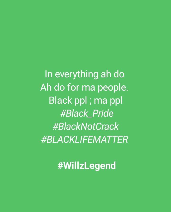 willz_legend's tweet image. In everything ah do 
Ah do for ma people. 
$Black
#Blacklifematters
#MetGala2025 
#OperationSindoor