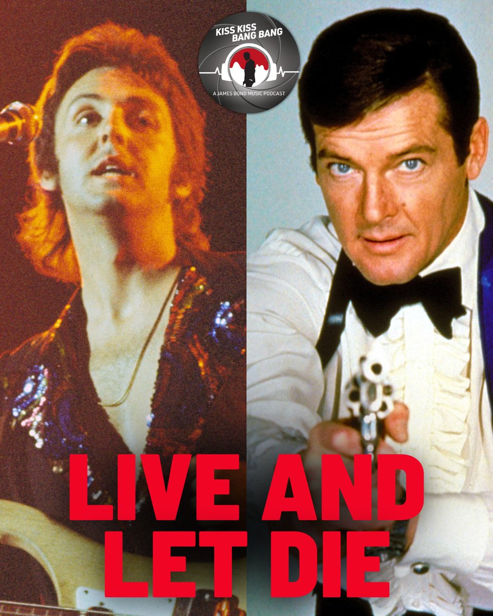 The first episode of Kiss Kiss, Bang Bang: A James Bond Music Podcast... is live!

In episode 1, 007 obsessive Morgan and music history geek Tom dig into 1973's Live and Let Die and the iconic theme song from Paul McCartney and Wings. 🎶

jamesbondmusic.co.uk/episode/live-a…