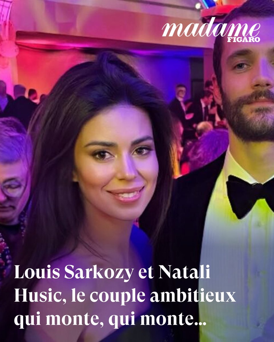 Madamefigaro's tweet image. Louis Sarkozy et Natali Husic, le couple ambitieux qui monte, qui monte...
➡️ l.lefigaro.fr/888