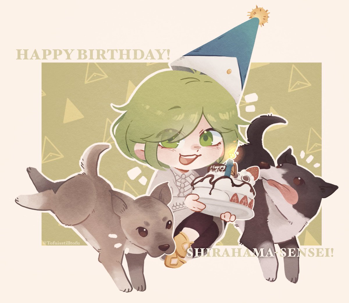 Tofuisstilltofu's tweet image. 白浜先生お誕生日おめでとうございます!🎉✨ (@shirahamakamome) #Δ帽子 #witchhatatelier