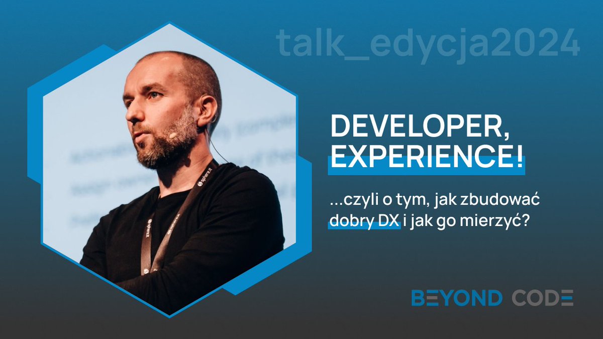 Prelekcja o #developerexperience właśnie wjechała na nasz kanał na YT. Posłuchaj i dowiedz się, jak podejście do DX może zmienić sposób, w jaki Twój zespół tworzy oprogramowanie 🚀