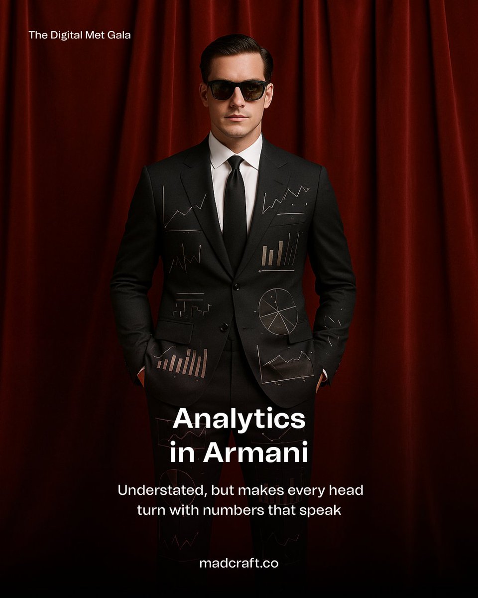 We do digital like it’s haute couture.
Tailored. Iconic. Built to last! #MetGala2025 

Get in touch 👇
hello@madcraft.co