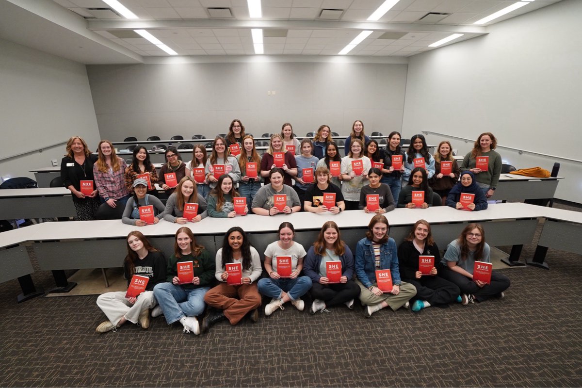 Purdue Mechanical Engineering (@purdueme) on Twitter photo More than 500 women currently attend <a href="/PurdueME/">Purdue Mechanical Engineering</a>. For the first time, their unique experiences are part of an official class, ME496 Succeeding as a Woman Engineer: engineering.purdue.edu/ME/News/2025/e… More than 500 women currently attend <a href="/PurdueME/">Purdue Mechanical Engineering</a>. For the first time, their unique experiences are part of an official class, ME496 Succeeding as a Woman Engineer: engineering.purdue.edu/ME/News/2025/e…