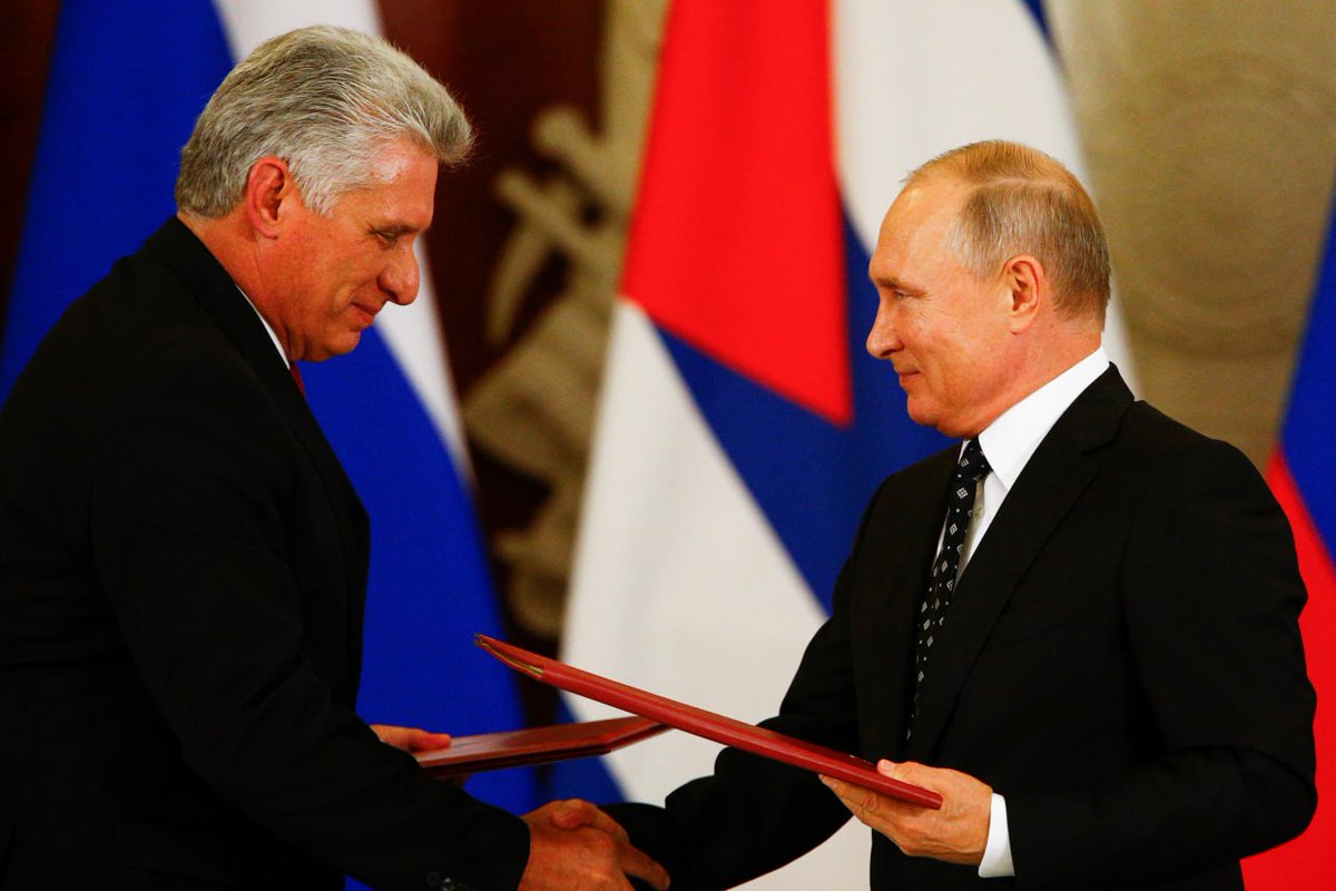 #Fidel creó una relación entre #Cuba y #Rusia que se mantiene hoy con la misma fuerza estratégica 
Sobre bases de respeto mutuo y una colaboración sin límites 
Ambos países sufren hoy sanciones unilaterales injustificadas
Con amistad se vence #CubaNoEstáSola #AduanadeCuba